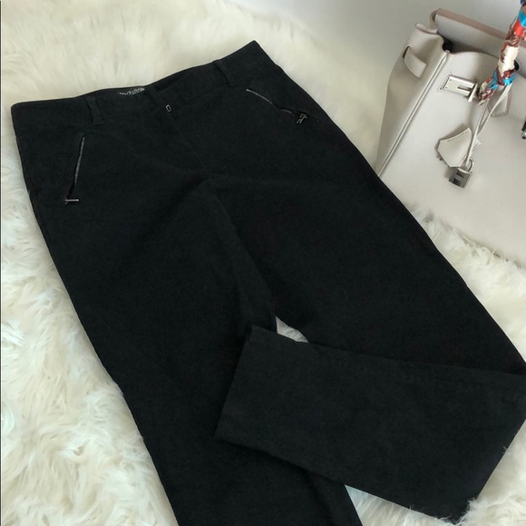 Dolce & Gabbana cotton black pants size O or EU 36